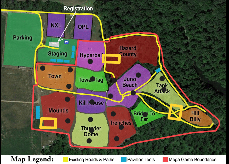 adrenaline map With Flags
